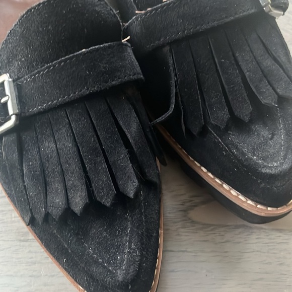 Franco Sarto black suede loafers - Picture 3 of 6